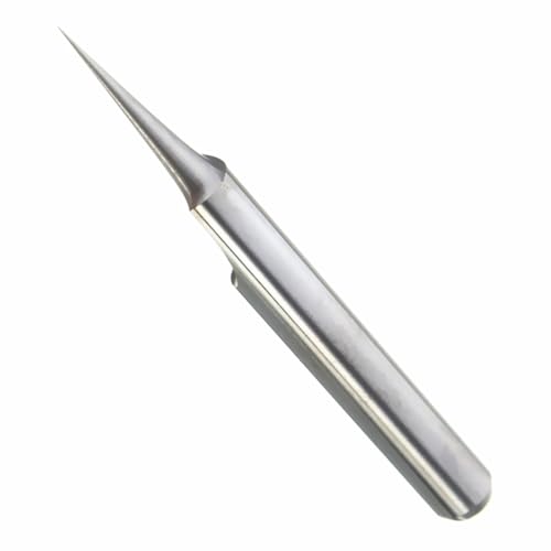 CNC-Schnitzung Router V-Bit, Hartmetall-PCB-Gravur-V-Bit CNC-Fräser 10 Grad 0,1 mm Spitze 3,175 mm Schaft CNC-Schnitzung Router V-Bit, Hartmetall-PCB-Gravur-V-Bit CNC-Fräser 10 Grad 0,1 mm Spitze 3,175 mm Schaft von DQZRTUECA
