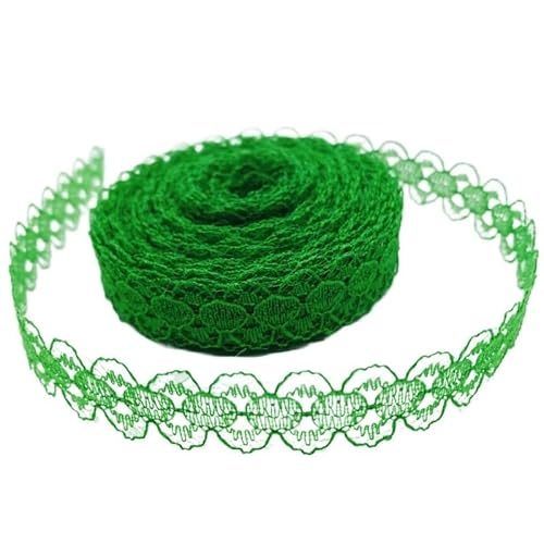 Crochet Cotton Lace Trimming, 15 mm besticktes Netz-Spitzenband, beidseitiger Besatz for Nähen von Rockzubehör, 9,1 m(23) von DQZRTUECA