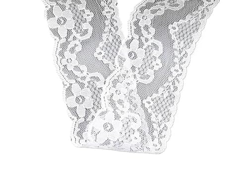 Crochet Cotton Lace Trimming, Spitzenband, 38 Stück, weiß, 9,1 m, 14–87 mm Breite, for selbstgemachte Kleidung, Geschenkverpackungen, Hochzeiten(36-width 5.5cm) von DQZRTUECA