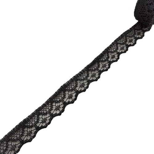 Crochet Cotton Lace Trimming, Spitzenband 10 Yards Mehrfarbig(N4) von DQZRTUECA