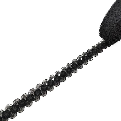 Crochet Cotton Lace Trimming, Spitzenband 10 Yards Mehrfarbig(N6) von DQZRTUECA