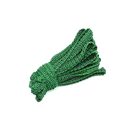 DQZRTUECA 4 Pcs Polyester Spitze Trimmen Band 12mm Multicolor 5M/10M for DIY Nähen Hochzeit Decor(F13,10meter) von DQZRTUECA