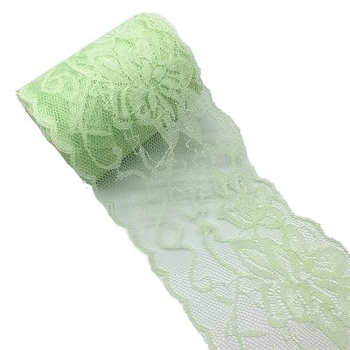 DQZRTUECA 80 mm besticktes Netzspitzenband, 4,5 m, mehrfarbig, for Nähen und Basteln(7) von DQZRTUECA