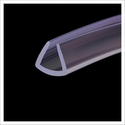 DQZRTUECA Gummikantenverkleidung, mehrere Größen, durchscheinend, 5 m, for Schutz von Autotüren und Möbeln(12mm x 15mm) von DQZRTUECA