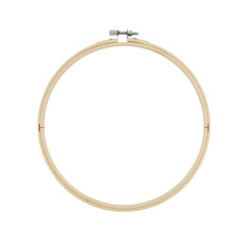 DQZRTUECA Hand Stickerei Kit, Kreuzstichset mit Gänseblümchen-Motiv, bedruckt, for Anfänger, mehrfarbig, mehrere Größen(20cm bamboo hoop,20cm hoop) von DQZRTUECA