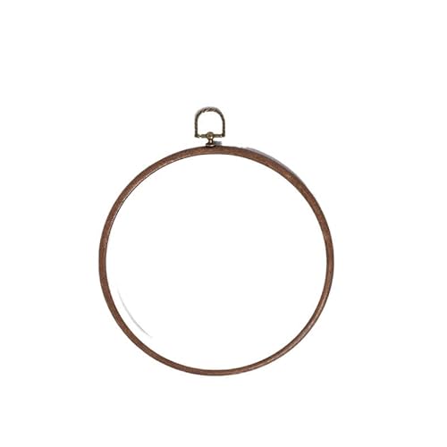DQZRTUECA Hand Stickerei Kit, Kreuzstichset mit Gänseblümchen-Motiv, bedruckt, for Anfänger, mehrfarbig, mehrere Größen(20cm retro hoop,20cm hoop) von DQZRTUECA