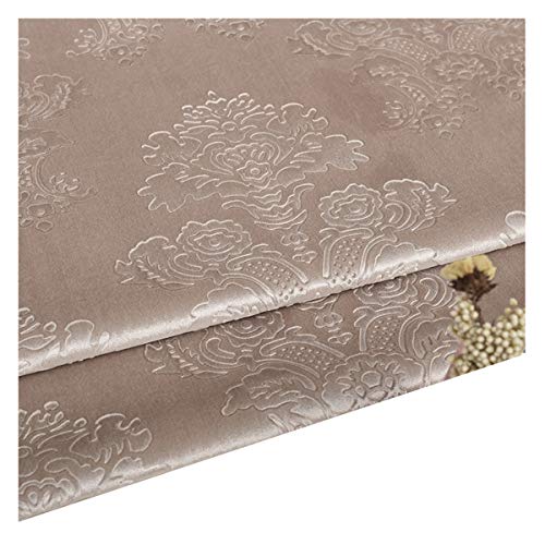 DQZRTUECA Samt-Polsterstoff, 139,7 cm breit, 100 cm lang, 450 g/m, Polyester, geprägt, Vintage, Heimdekoration, Nähen, Basteln, mehrfarbig(10) von DQZRTUECA