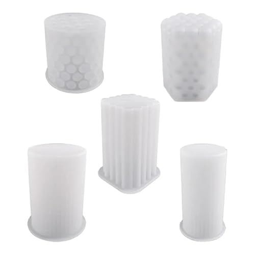 DQZRTUECA Silikon-Kerzenform, mehrfarbig(4) von DQZRTUECA