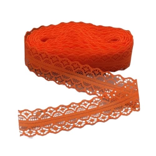 DQZRTUECA Spitzenband, 4 Stück, 28 mm breit, 21 Farben, 5 oder 10 Yards(28,5 yards) von DQZRTUECA