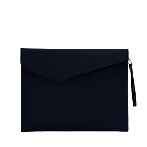 DQZRTUECA Umschlaghülle aus PU-Leder, 275 x 345 mm, mehrfarbig(Black) von DQZRTUECA