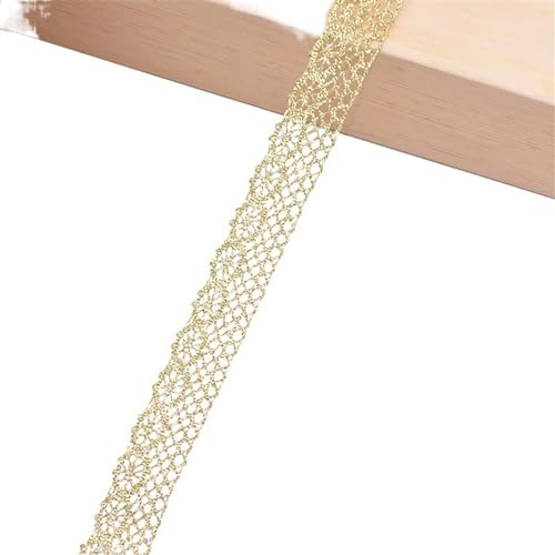 DQZRTUECA Weißes Spitzenbesatzband, 0,7–2,7 cm Breite, 4,5–9,1 m(20-width 2cm,10Yards) von DQZRTUECA