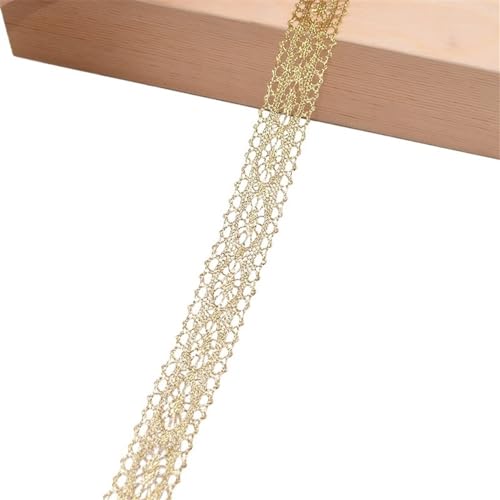 DQZRTUECA Weißes Spitzenbesatzband, 0,7–2,7 cm Breite, 4,5–9,1 m(21-width 2.4cm,10Yards) von DQZRTUECA