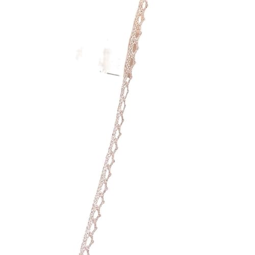 DQZRTUECA Weißes Spitzenbesatzband, 0,7–2,7 cm Breite, 4,5–9,1 m(22-width 0.7cm,5Yards) von DQZRTUECA