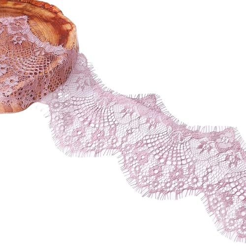 Lace Edging Trim Ribbon, 3 Yards 9,5 cm Multicolor Blume Stickerei Spitze Stoff Trim Band for DIY Nähen(11) von DQZRTUECA