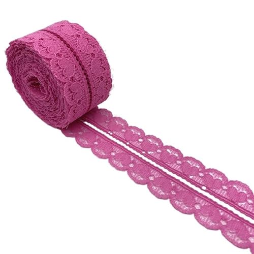 Lace Edging Trim Ribbon, 5 Yards 30mm Herzförmiges besticktes Netz Bilaterales Spitzenbandbesatz Nähen Rockzubehör(18) von DQZRTUECA