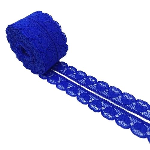 Lace Edging Trim Ribbon, 5 Yards 30mm Herzförmiges besticktes Netz Bilaterales Spitzenbandbesatz Nähen Rockzubehör(9) von DQZRTUECA