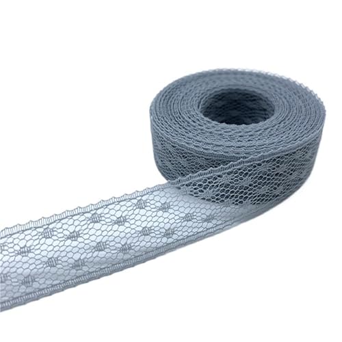 Lace Edging Trim Ribbon, Besticktes, beidseitiges Spitzenbesatzband, 4,5 m, 15 mm, for Nähen von Stoff, Rockzubehör, mehrfarbig(12) von DQZRTUECA