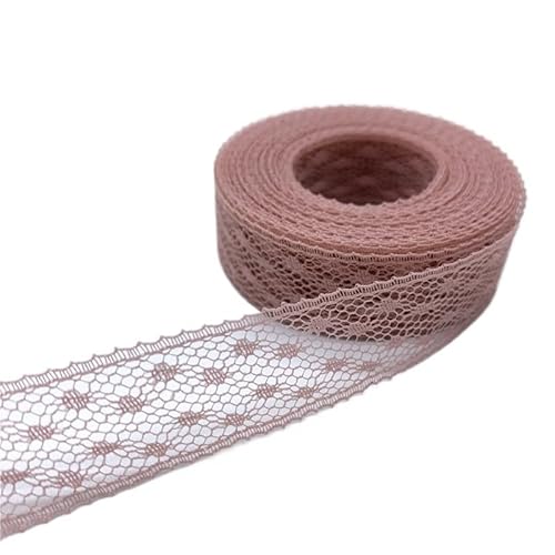 Lace Edging Trim Ribbon, Besticktes, beidseitiges Spitzenbesatzband, 4,5 m, 15 mm, for Nähen von Stoff, Rockzubehör, mehrfarbig(6) von DQZRTUECA