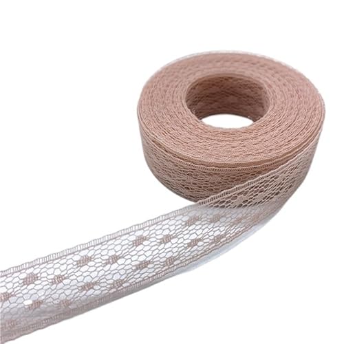 Lace Edging Trim Ribbon, Besticktes, beidseitiges Spitzenbesatzband, 4,5 m, 15 mm, for Nähen von Stoff, Rockzubehör, mehrfarbig(9) von DQZRTUECA