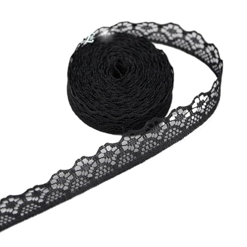 Lace Edging Trim Ribbon, Spitze Stoff Band Gurtband Dekoration Geschenk Verpackung Material 10 Yards Pro Rolle Multicolor(16) von DQZRTUECA