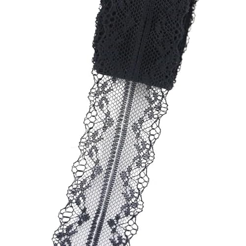 Lace Edging Trim Ribbon, Spitze Stoff Band Gurtband Dekoration Geschenk Verpackung Material 10 Yards Pro Rolle Multicolor(19) von DQZRTUECA
