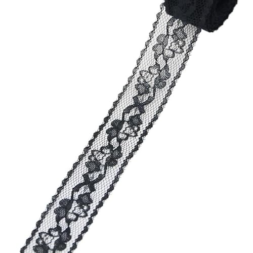 Lace Edging Trim Ribbon, Spitze Stoff Band Gurtband Dekoration Geschenk Verpackung Material 10 Yards Pro Rolle Multicolor(2) von DQZRTUECA