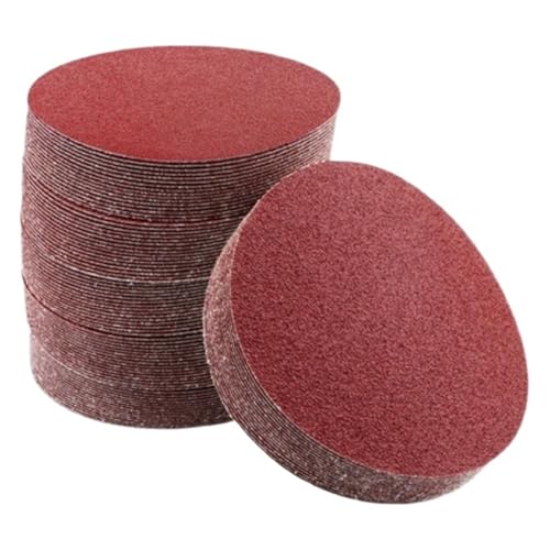Nasses und trockenes Schleifpapier, 10er-Pack 6 Zoll 150 mm runde Schleifpapierscheiben, Körnung 60–5000(80) von DQZRTUECA
