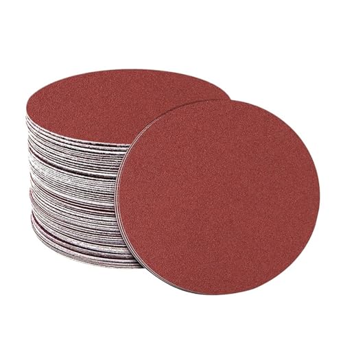 Nasses und trockenes Schleifpapier, Schleifscheibe, 6 Zoll, Körnung 80–3000, Aluminiumoxid, 20er-Pack for Polieren von Holz und Metall(P2000) von DQZRTUECA