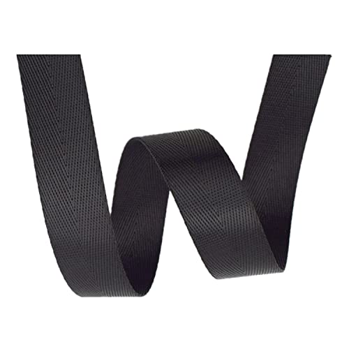 Nylon Gurtband Fischgrätenmuster, Nylon-Gurtband mit Fischgrätenmuster for Taschen, Gürtel, Fracht, Klettern, DIY – mehrfarbig, 20–50 mm x 5–20 Yards(25mm/5 yard) von DQZRTUECA