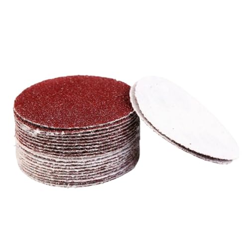 Schleifpapier-Scheiben, Packung mit 10 Stück oder 25 Stück 50 mm/75 mm/100 mm Schleifscheiben mit Körnung 40–3000(60,75mm) von DQZRTUECA