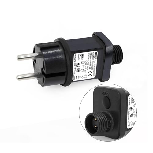 31V 15W LED-Netzteil – CZJUTAI JT-EL/FC31V15W Transformateur LED CZJUTAI IP44 - Zuverlässige Alimentation für Noël Beleuchtung mit Europäischer Steckdose (Socle à vis - Modus commuté - EL/FC31V15W) von DR. WATCH