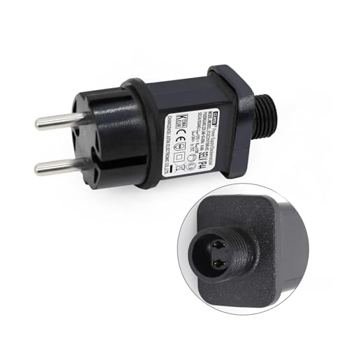 31V 15W Transformateur LED CZJUTAI JT-DC31V15W IP44 Alimentation pour éclairage de Noël – Prise européenne, Socle à vis, DC31V15W [E5T5] von DR. WATCH