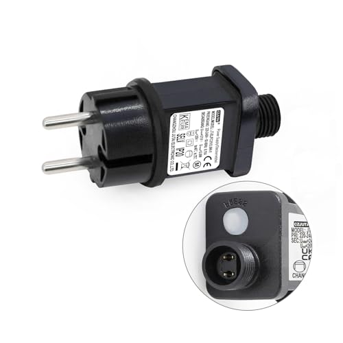 31V 3.6W LED-Netzteil – CZJUTAI JT-EL/FC31V3.6W Transformateur LED CZJUTAI IP44 - Zuverlässige Alimentation für Noël Beleuchtung mit Europäischer Steckdose (Socle à vis - Modus commuté) [G53T] von DR. WATCH