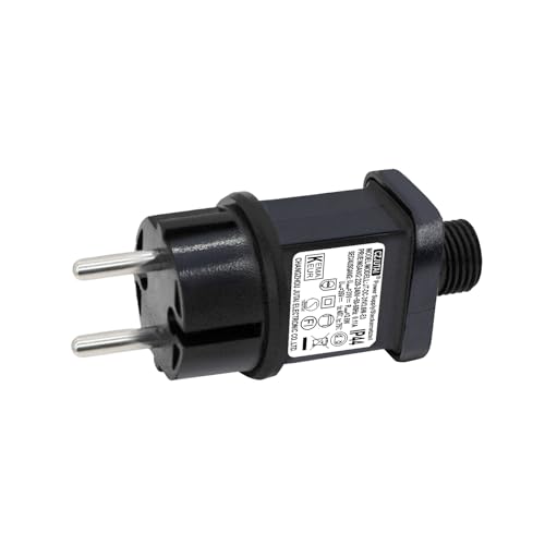 31V 3.6W Transformateur LED CZJUTAI JT-DC31V3.6W IP44 Alimentation pour éclairage de Noël – Prise européenne, Socle à vis, DC31V3.6W [E536] von DR. WATCH