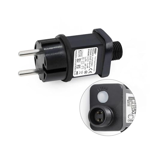 31V 6W LED-Netzteil – CZJUTAI JT-EL/FC31V6W Transformateur LED CZJUTAI IP44 - Zuverlässige Alimentation für Noël Beleuchtung mit Europäischer Steckdose (Socle à vis - Modus commuté) [G56T] von DR. WATCH