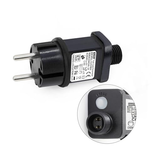 31V 9W LED-Netzteil – CZJUTAI JT-EL/FC31V9W Transformateur LED CZJUTAI IP44 - Zuverlässige Alimentation für Noël Beleuchtung mit Europäischer Steckdose (Socle à vis - Modus commuté) [G59T] von DR. WATCH