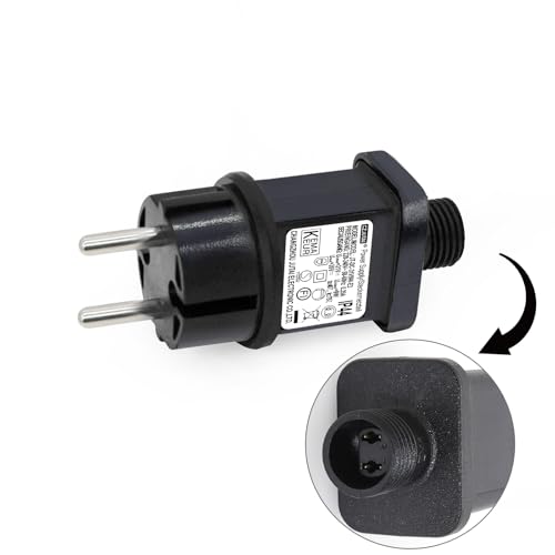 31V 9W Transformateur LED CZJUTAI JT-DC31V9W IP44 Alimentation pour éclairage de Noël – Prise européenne, Socle à vis, DC31V9W [E590] von DR. WATCH