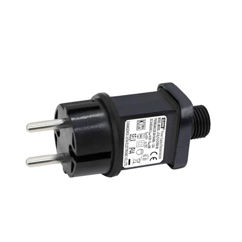 4.5V 6W LED-Netzteil – CZJUTAI JT-EL/FC4.5V 6W Transformateur LED CZJUTAI IP44 - Zuverlässige Alimentation für Noël Beleuchtung mit Europäischer Steckdose (Socle à vis - Modus commuté) von DR. WATCH