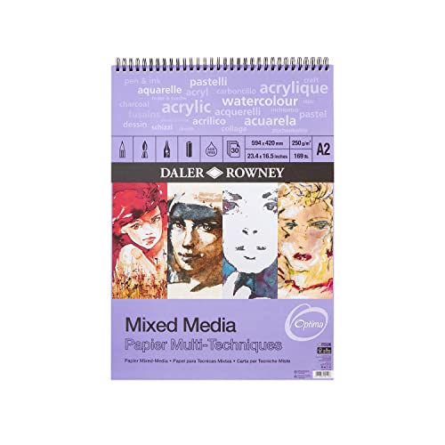 DR Mixed Media Spiral A2 250 GM, GDAMMA2 DR Mixed Media Spiral A2 250 GM, GDAMMA2 von Daler Rowney