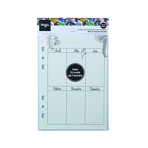 DRAEGER PARIS 1886 BJ202 Nachfüllblätter für Bullet Journal, Papier, mehrfarbig, Einheitsgröße DRAEGER PARIS 1886 BJ202 Nachfüllblätter für Bullet Journal, Papier, mehrfarbig, Einheitsgröße von Toga