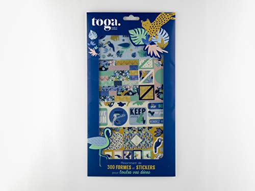 DRAEGER PARIS 1886 KTA002 Jungle Vibes Dekorationsset, Papier, mehrfarbig, 31 x 17 cm DRAEGER PARIS 1886 KTA002 Jungle Vibes Dekorationsset, Papier, mehrfarbig, 31 x 17 cm von Toga
