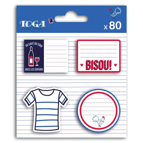 DRAEGER PARIS 1886 STR208 Post-it Frenchy, Blau, Weiß, Rot, one size DRAEGER PARIS 1886 STR208 Post-it Frenchy, Blau, Weiß, Rot, one size von Toga