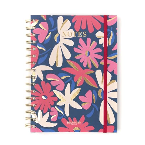 DRAEGER PARIS 1886 - Kleines Notizbuch 15 x 21 cm – Spiralbuch – 59 Blatt und 178 Seiten – FSC-Papier – Notizen, Ideen & Organisation von DRAEGER