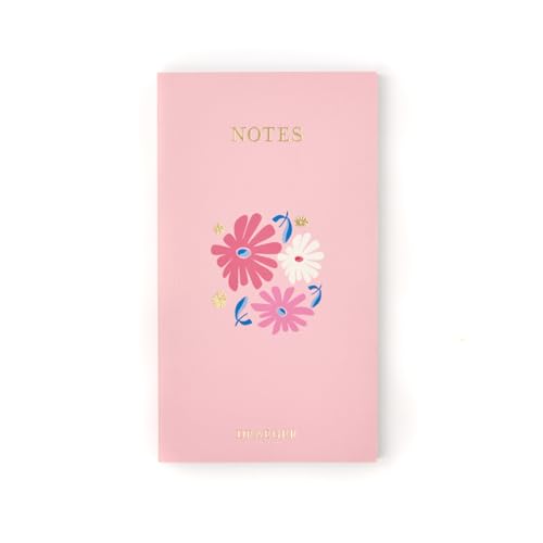 DRAEGER PARIS 1886 - Kleines Notizbuch 9 x 16 cm – Motiv Notizbuch Rosa – 70 Blatt und 140 Seiten – FSC-Papier – Notizen, Ideen & Organisation von DRAEGER