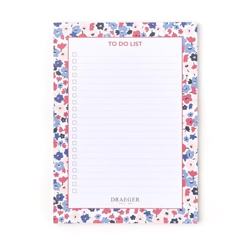 DRAEGER PARIS 1886 - Schreibwaren 15 x 21 cm – To Do A5 Blumen – 2026 – FSC Papier DRAEGER PARIS 1886 - Schreibwaren 15 x 21 cm – To Do A5 Blumen – 2026 – FSC Papier von DRAEGER