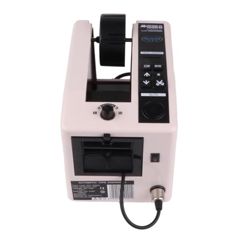 Elektrischer Bandschneider, Automatischer Klebebandspender, elektrische Klebebandschneidemaschine for 8–50 mm breites Abdeckband, transparentes Klebeband for den gewerblichen oder persönlichen Gebrauc von DRAUXI
