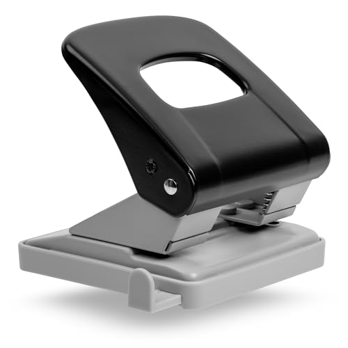 Locher - TÜV GS - Stabil und kräftig für 25 Blatt - A4, A5, A6 - Büro, Schule, Uni und Zuhause - aus Metall - Anschlagschiene mit Formatangaben - Registraturlocher Papierlocher Bürolocher Hole Puncher Locher - TÜV GS - Stabil und kräftig für 25 Blatt - A4, A5, A6 - Büro, Schule, Uni und Zuhause - aus Metall - Anschlagschiene mit Formatangaben - Registraturlocher Papierlocher Bürolocher Hole Puncher von DRAW IN STYLE