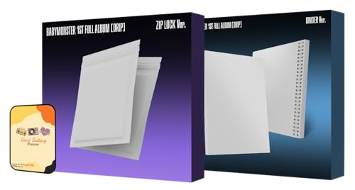 BABYMONSTER DRIP Album [ZIP LOCK/BINDER Random Ver.]+Pre Order Benefits+BolsVos Exclusive K-POP Inspired Digital Merches von DREAMUS