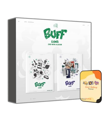BUFF LUN8 Album [Timecapsule + Visionscope Full Album Set ver.]+Pre Order Benefits+BolsVos K-POP Inspired Freebies (2nd Mini Album) von DREAMUS