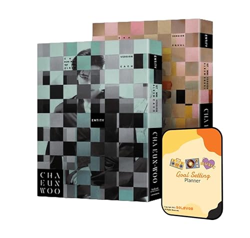 Cha Eun-woo ENTITY Album [EACH ver. + EQUAL ver. 2 ver. Full Album Set]+Pre Order Benefits+BolsVos Exclusive K-POP Inspired Digital Merches von DREAMUS